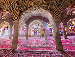 Nasir al Mulk Mosque in Shiraz, I