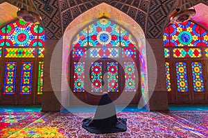 Nasir al-Mulk Mosque in Shiraz, Iran