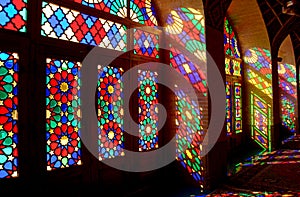 The Nasir al-Mulk Mosque, Shiraz, Iran