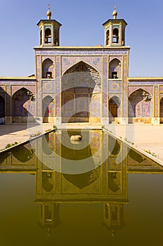 Nasir al-Mulk Mosque in Shiraz, Iran