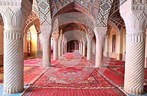 Nasir al-Mulk mosque, Shiraz, Iran photo