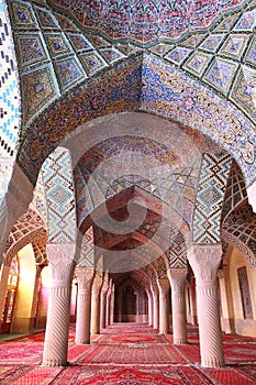 Nasir al-Mulk mosque, Shiraz, Iran