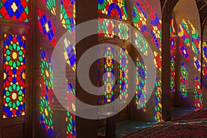 Nasir al-Mulk Mosque in Shiraz, Iran