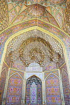 Nasir-ol-Molk Mosque also known as the Pink Mosque is a traditional mosque in Shiraz, Iran.