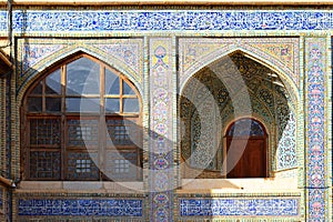 Nasir-ol-Molk Mosque also known as the Pink Mosque is a traditional mosque in Shiraz, Iran.