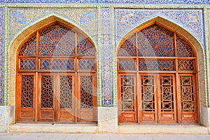 Nasir-ol-Molk Mosque also known as the Pink Mosque is a traditional mosque in Shiraz, Iran.