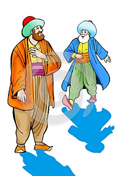 Nasreddin Hodja, turk Masalli