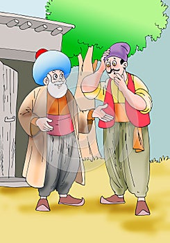 Nasreddin Hodja, turk Masalli