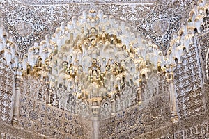 Alhambra, Nasrid Palace detail photo