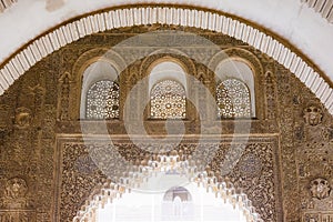 Nasrid Palace detail photo