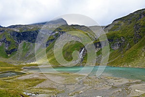 Nassfeld-Speicher reservoir at Grossglockner High Alpine Road