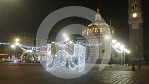Natale at the city of Busto Arsizio photo