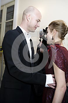 Natalia Vodianova and her husband Justin Portman