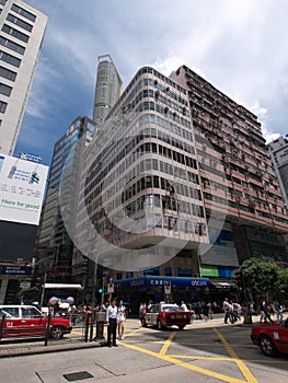 Nathan road in tsim sha tsui