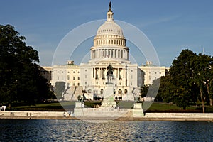 Nation Capitol building in Washington DC