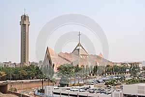 Nationa Ecumenical center in Abuja, Nigeria, West Africa