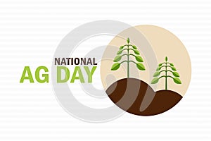 National Ag Day, background