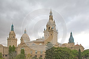 National Art Museum of Catalonia Mnac, Barcelona,