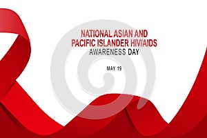 National Asian and Pacific Islander HIV AIDS Awareness Day background