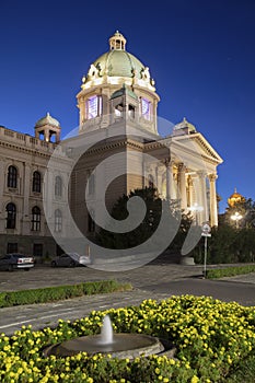 National Assembly in Belgrade