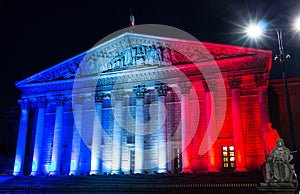 The National Assembly(Bourbon palace), Paris, France.
