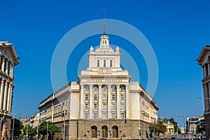 National assembly building in Sofia