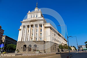 National assembly building in Sofia