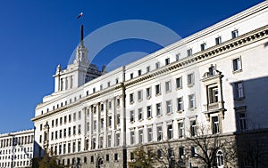 National Assembly building in Sofia, Bulgaria