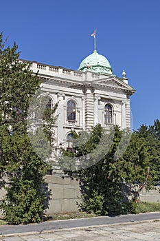 National Assembly of the Republic in city of Belgrade, Serbia