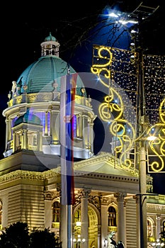 National Assembly of the Republic of Serbia in Belgrade