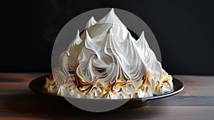 National Baked Alaska Day. The Ice cream layered onto sponge cake, covered in a dome of meringue, which is then baked