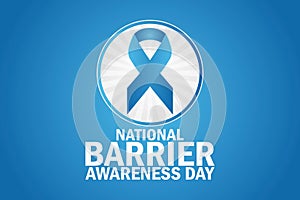 National Barrier Awareness Day, background