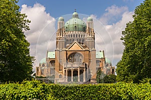 The National Basilica of the Sacred Heart in Brussels