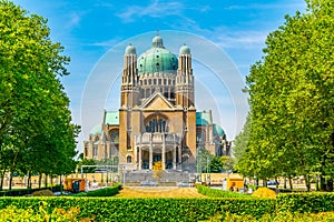 National basilica of sacred heart of Koekelberg in Brussels, Belgium