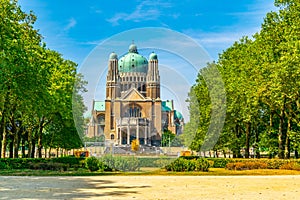 National basilica of sacred heart of Koekelberg in Brussels, Belgium