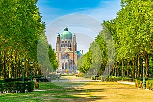 National basilica of sacred heart of Koekelberg in Brussels, Belgium