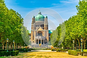 National basilica of sacred heart of Koekelberg in Brussels, Belgium