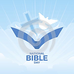National Bible Day vector