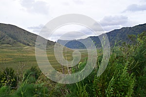 National Bromo Tengger Semeru park mountains