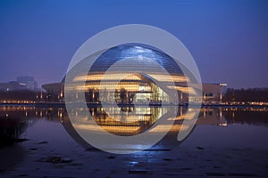 The National Centre for the Performing Arts - Beijing, China (Generative AI)