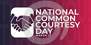National common courtesy day, march 21