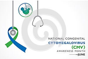 National Congenital Cytomegalovirus Awareness month observed in June every year, it is the most common infectious cause of birth photo
