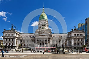 National Congress of Argentina, in Buenos Aires.