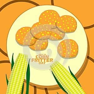 National Corn Fritter Day on July 16
