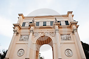 National cultural monument Diana`s Temple or Rendez Vous, Valtice, Czech Republic