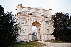 National cultural monument Diana`s Temple or Rendez Vous, Valtice, Czech Republic