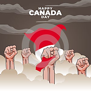 National Day of Canada (Canada: Fete du Canada or Dominion Day). Celebrated annually on July 1 in Canada