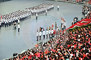 National Day Parade Rehearsal 2016 in Singapore