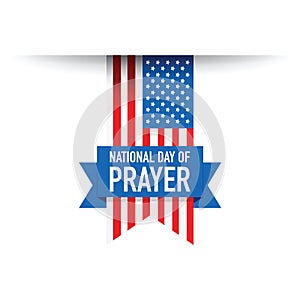 National day of pray usa flag