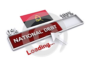 National debt angola progress on white